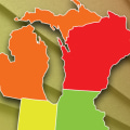 Is indiana located in illinois?